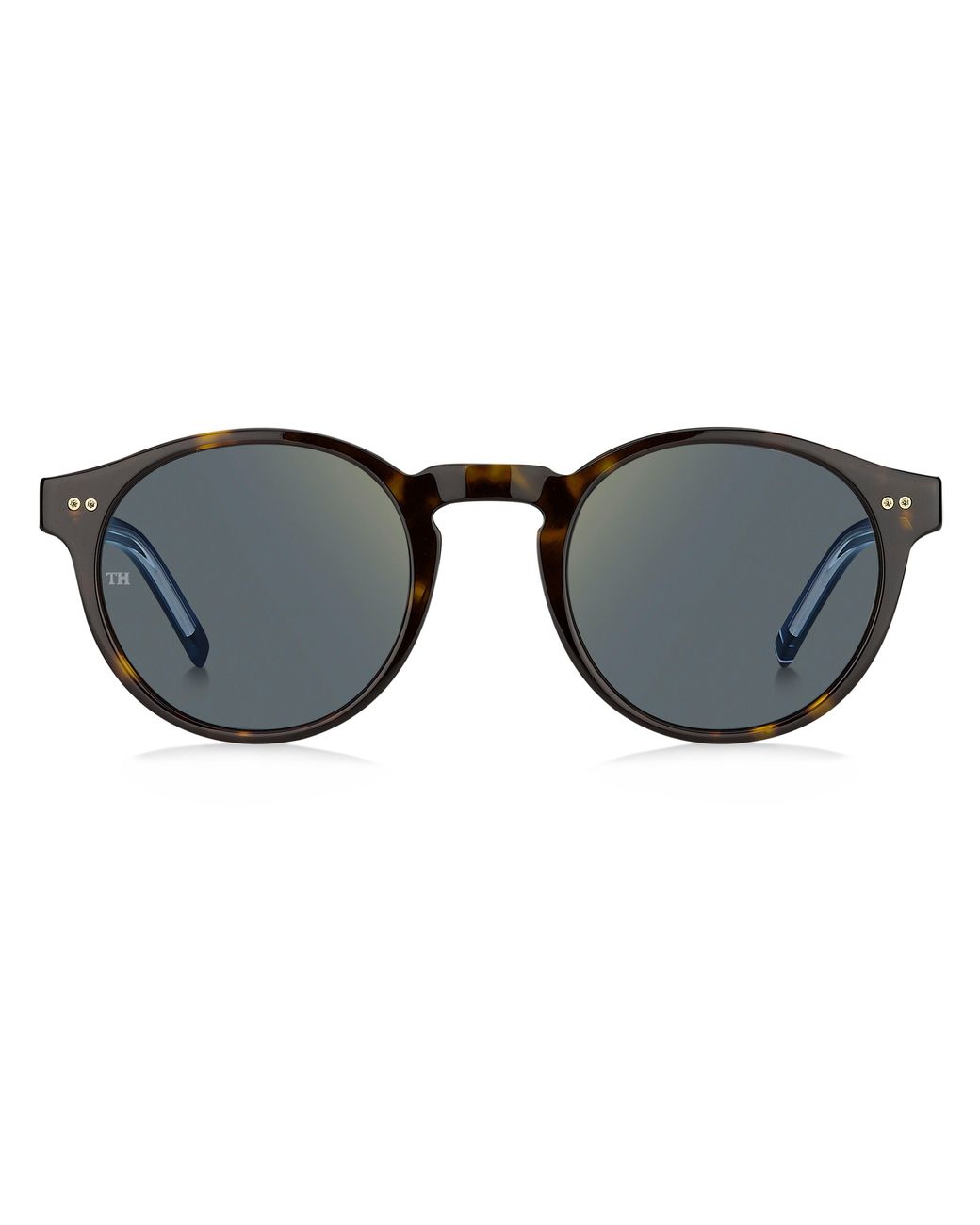 Tommy Hilfiger Black Th 1795/S 086/K1 Sunglasses Acetate/ Round Mirror for men