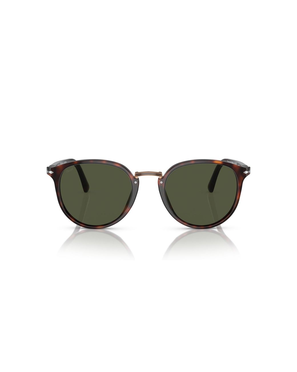 Persol Black Po3210S 24/31 Sunglasses Acetate Round Normal for men