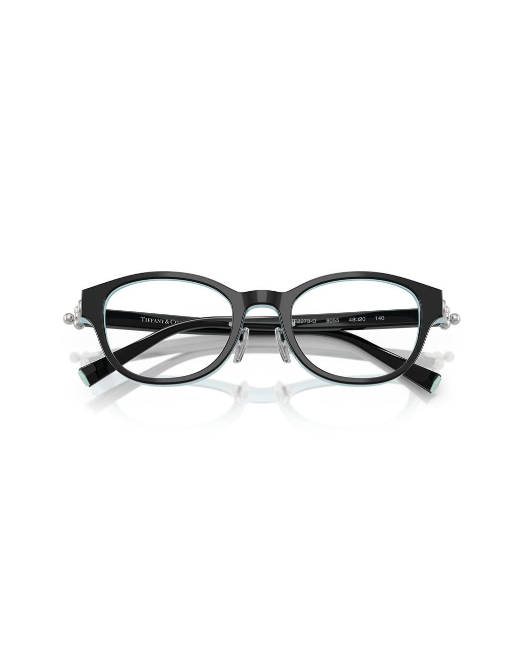 Tiffany & Co Black Tf2273D 8055 Optical Frames Acetate Round Normal