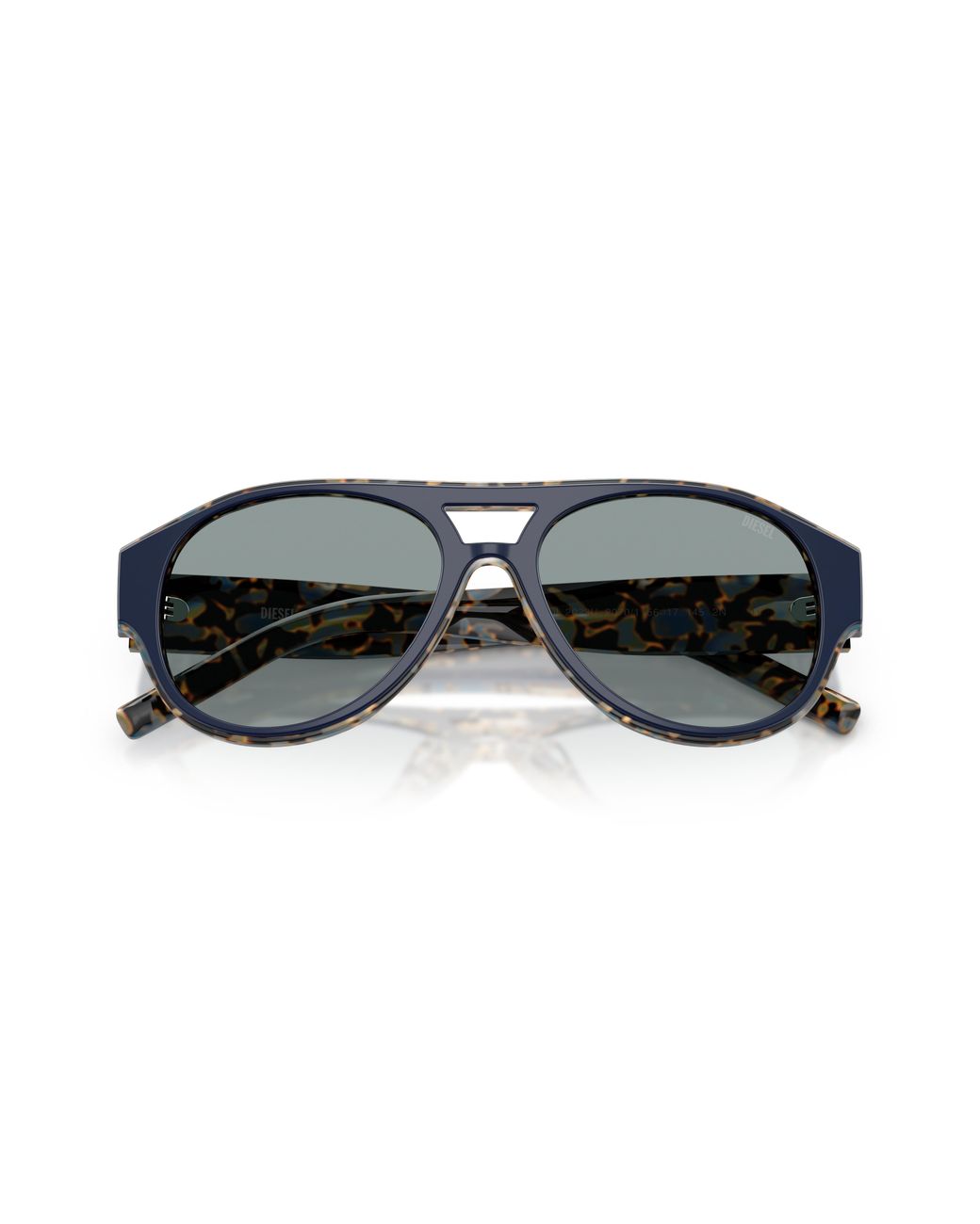 DIESEL Black Dl2023U 2070/1 Sunglasses Acetate Round Normal
