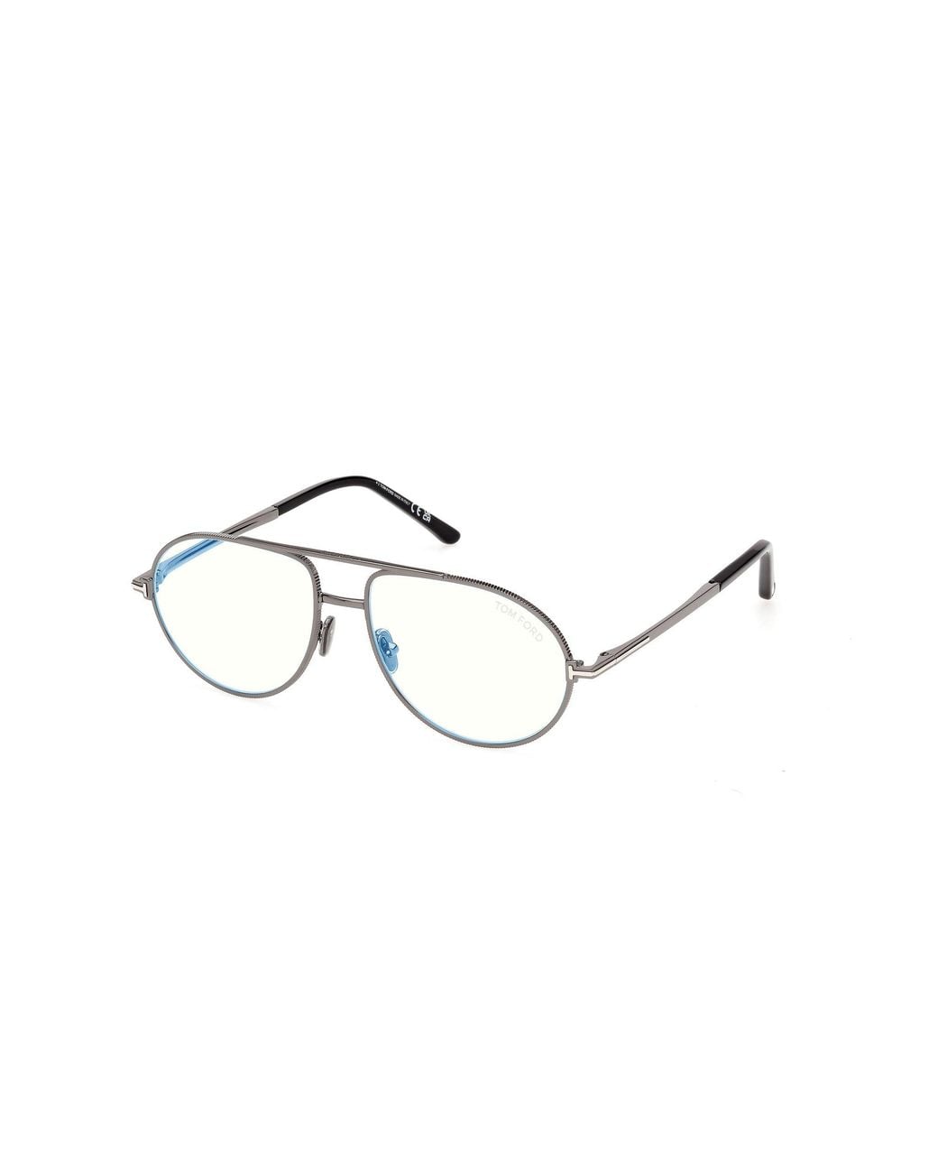 Tom Ford Black Ft6186-B 8 Optical Frames Metal Pilot Normal for men