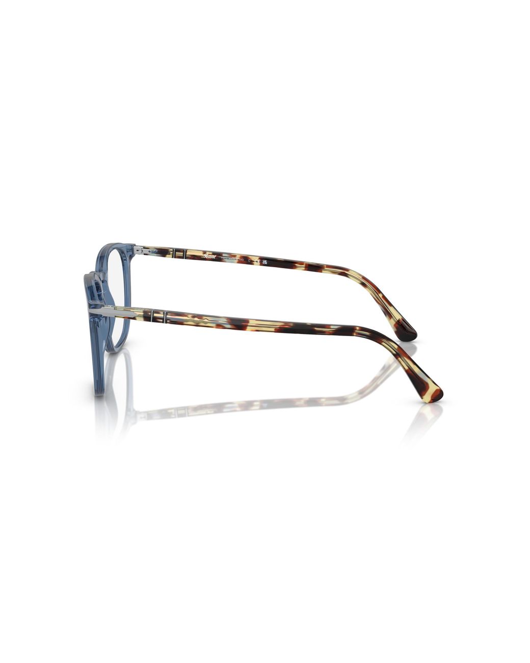 Persol Black Po3318V 1202 Optical Frames Acetate Transparent Pantos Normal