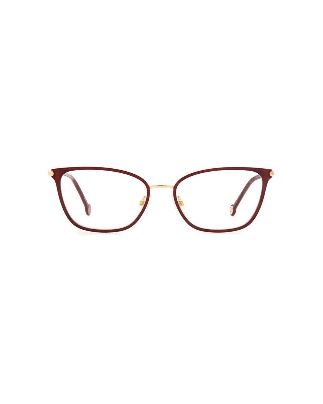 Carolina Herrera Black Ch 0031 Noa Optical Frames Metal Squared