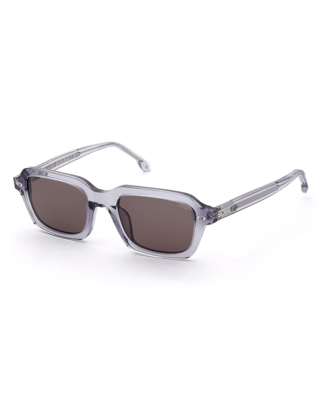 Lozza Black Sl4420 06A7 Sunglasses Acetate Squared Normal for men