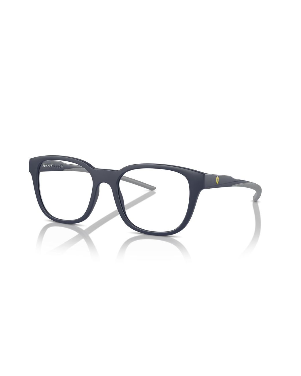 FERRARI SCUDERIA Black Fz8006 509 Optical Frames Injected Squared Normal for men