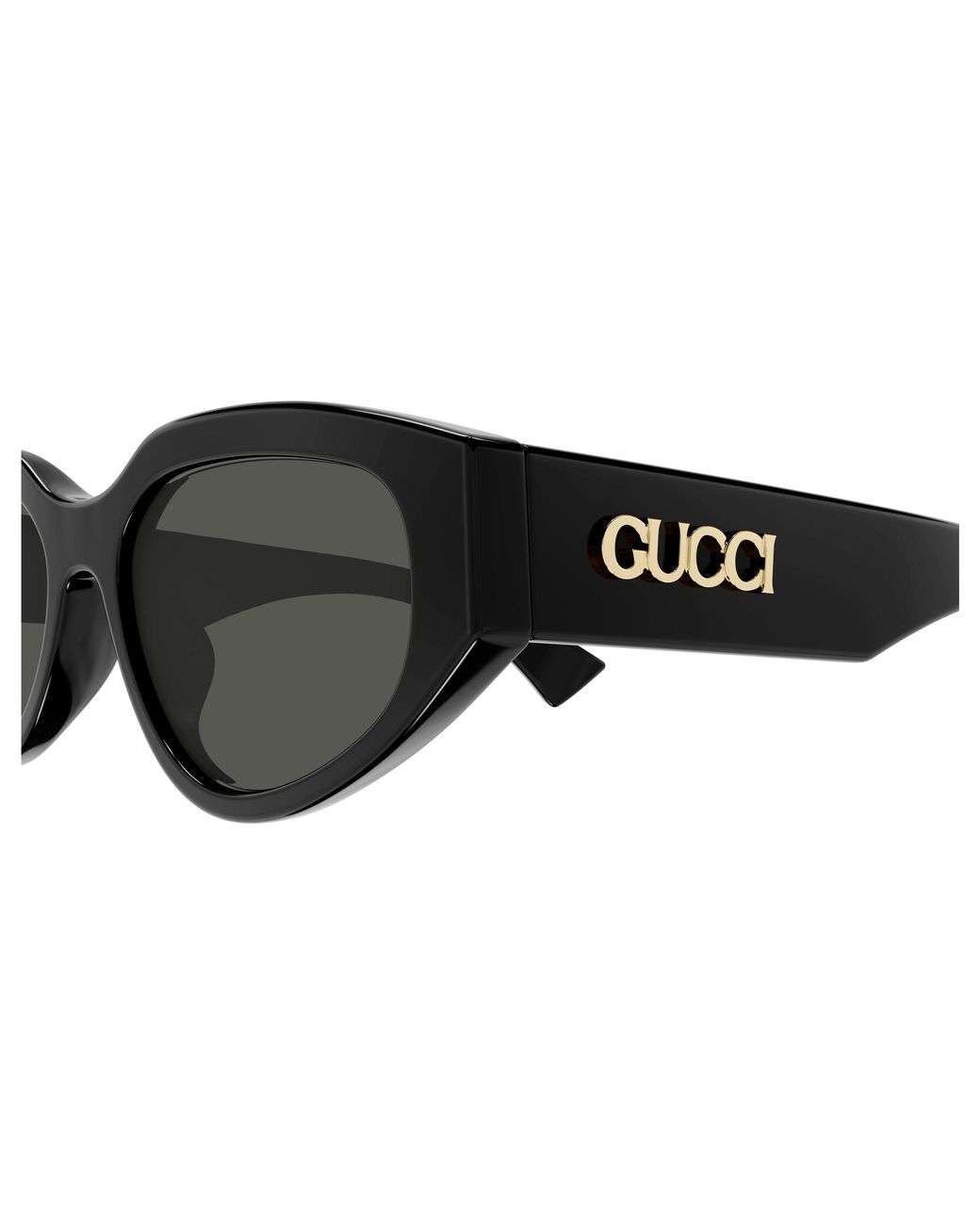 Gucci Black Gg1845Sa 001 Sunglasses Acetate Cat Eye