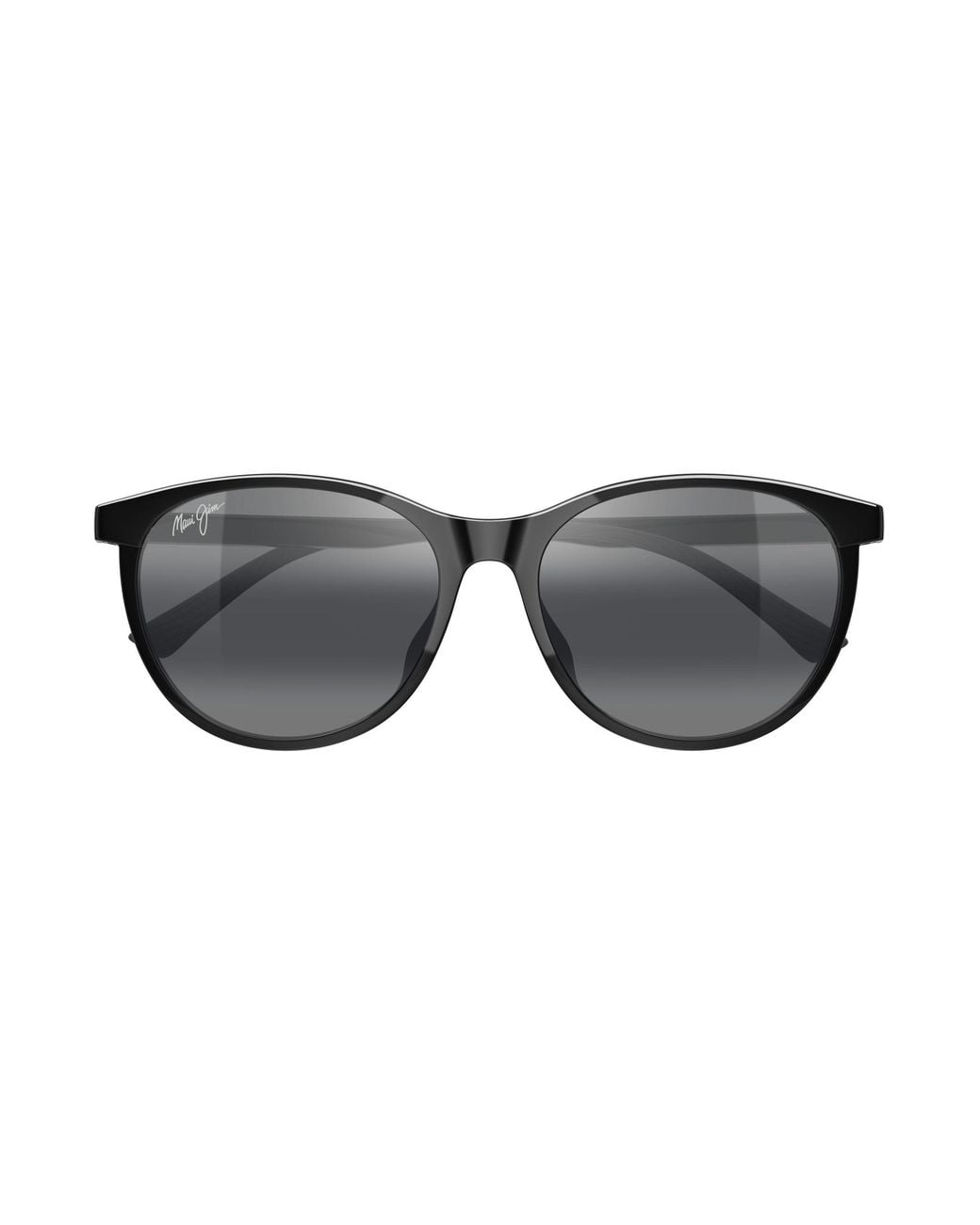 Maui Jim Black Mj0600Sa 001 Occhiali Da Sole Bio-Iniettato Grigio Rotonda