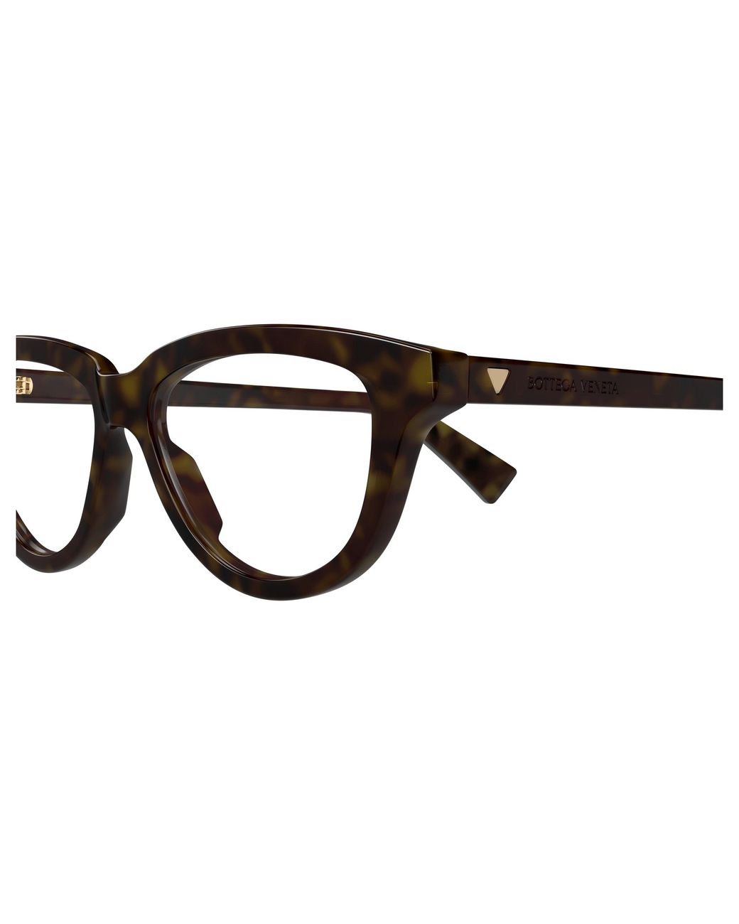 Bottega Veneta Black Bv1366O 002 Optical Frames Acetate Transparent Cat Eye