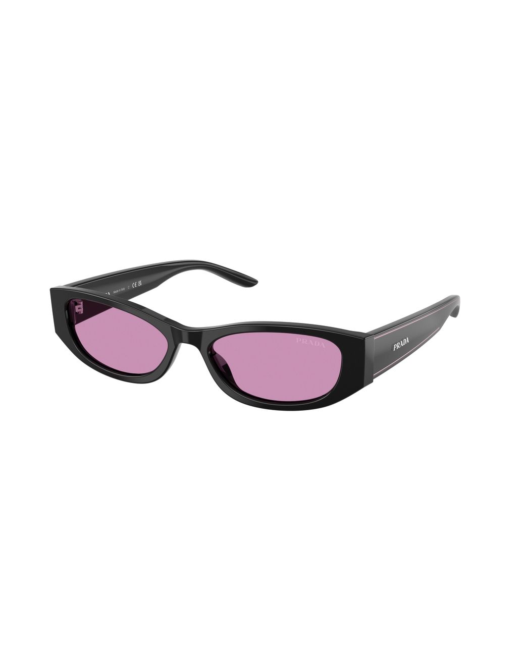 Prada Black Pr D22S 16K30G Sunglasses Acetate Squared Normal
