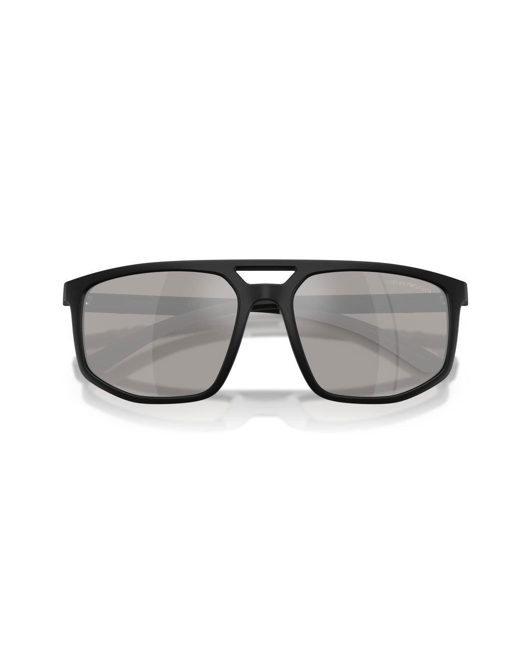 Emporio Armani Black Ea4248U 50016G Sunglasses Injected Pilot Mirrored for men