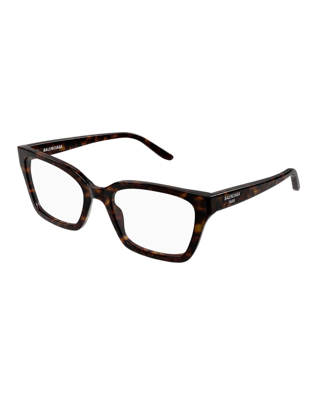 Balenciaga Black Bb0501O 002 Optical Frames Acetate Transparent Cat Eye