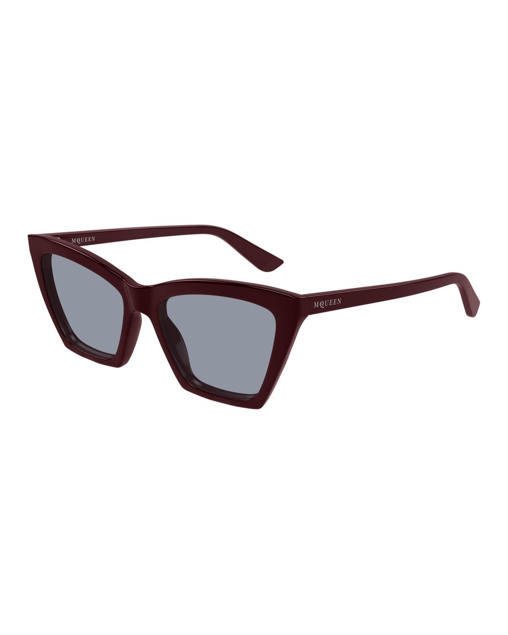 McQueen Black Am0536S 004 Sunglasses Acetate Light Cat Eye