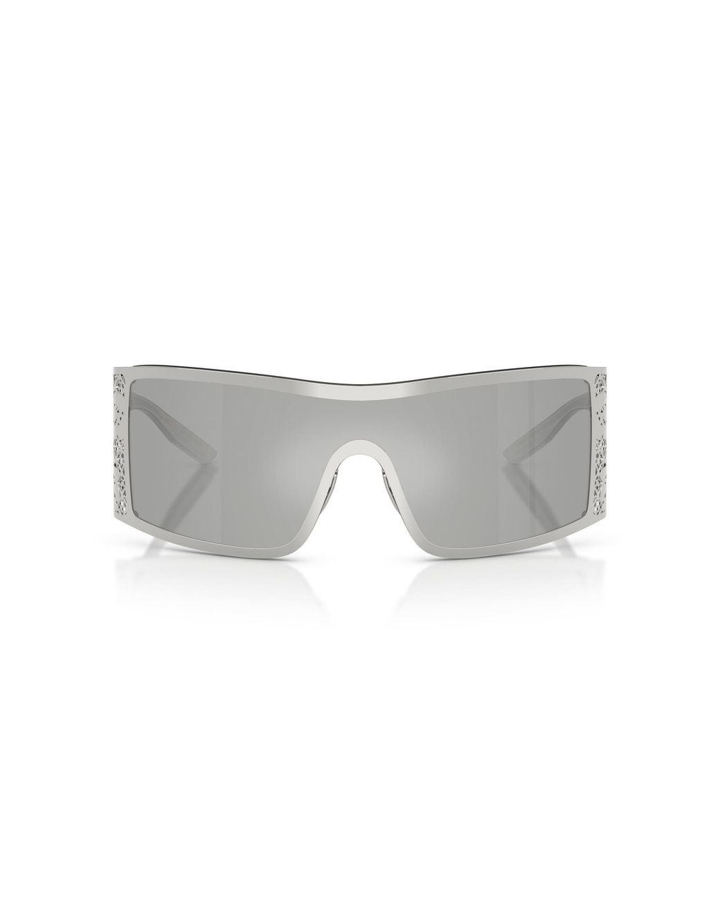 Dolce & Gabbana Black Dg2317 05/8V Sunglasses Metal Squared Mirrored