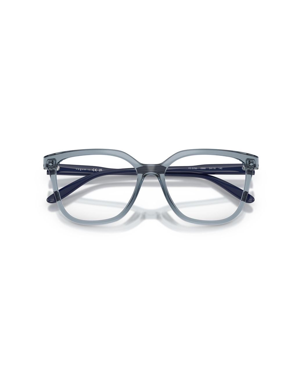 Vogue Eyewear Black Vo5750 2966 Optical Frames Nylon Transparent Squared Normal