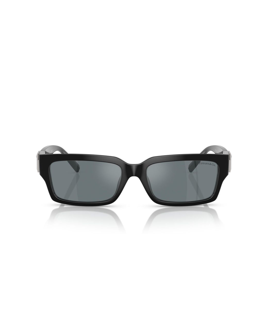 Tiffany & Co Black Tf4226U 80016G Sunglasses Injected Squared Mirrored