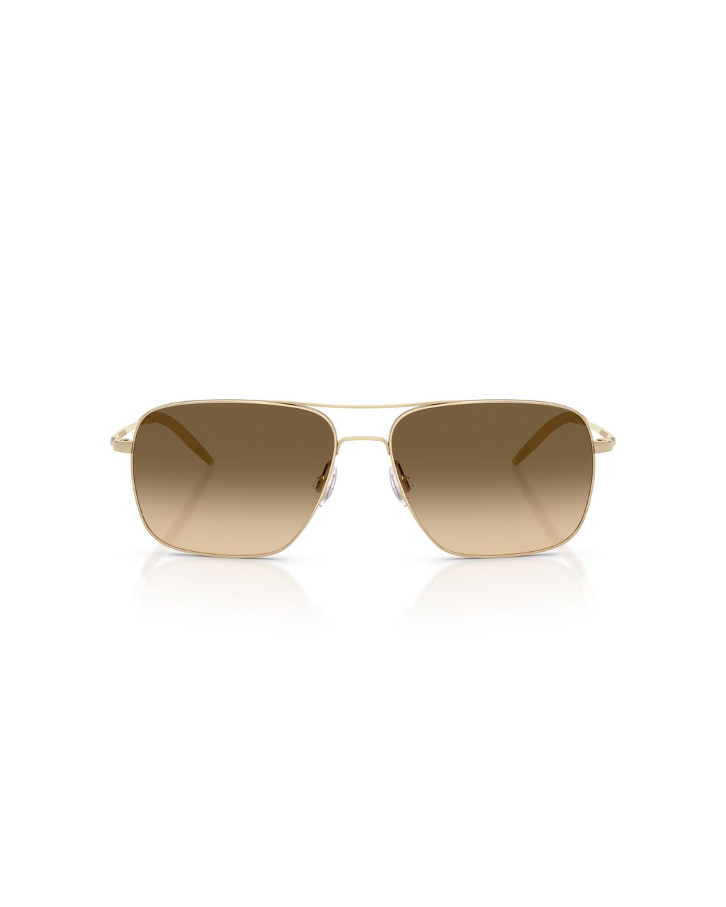 Oliver Peoples Black Ov1150S Clifton 534385 Sunglasses Metal Squared Normal for men