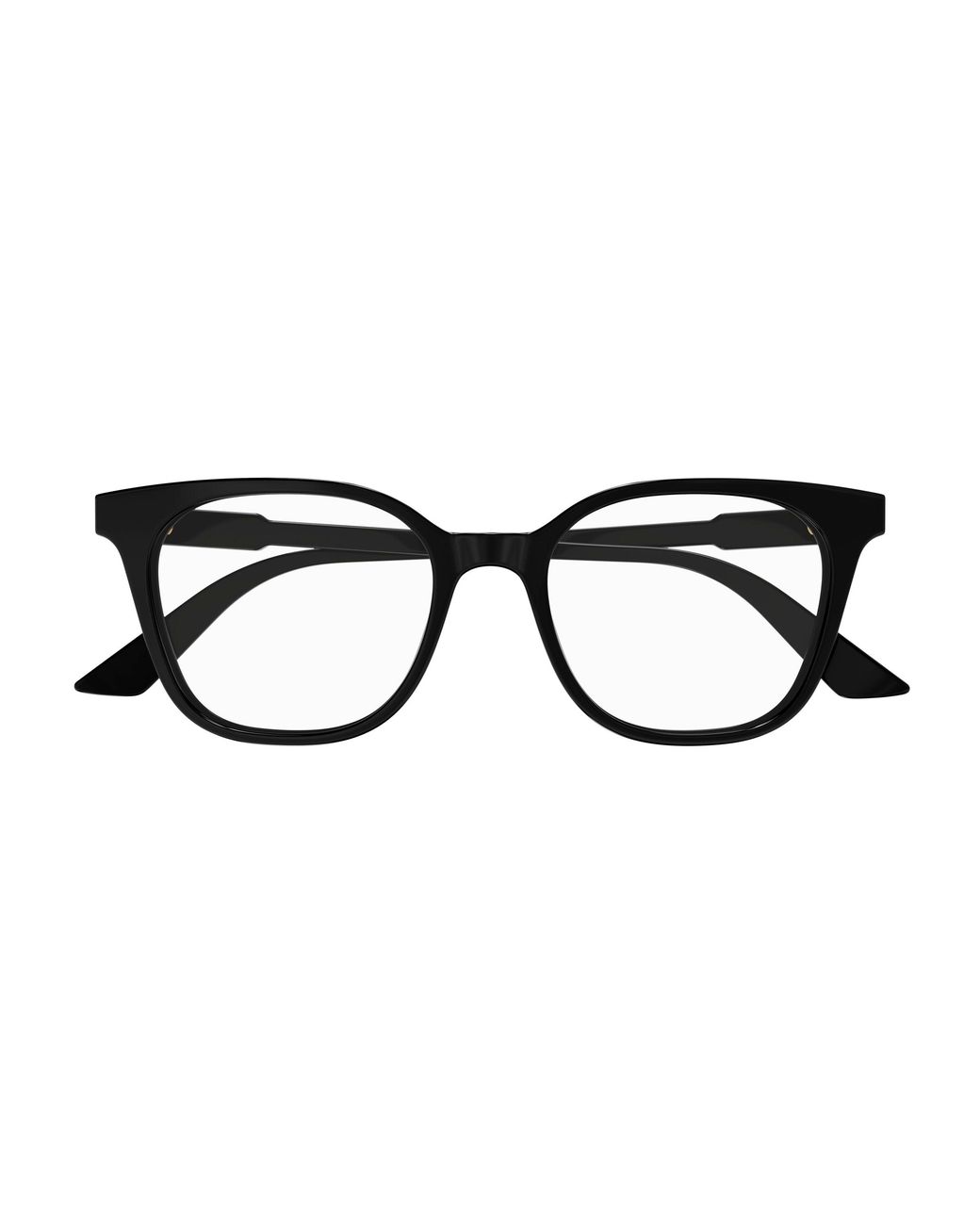 Gucci Black Gg1821O 001 Optical Frames Acetate Transparent Round for men