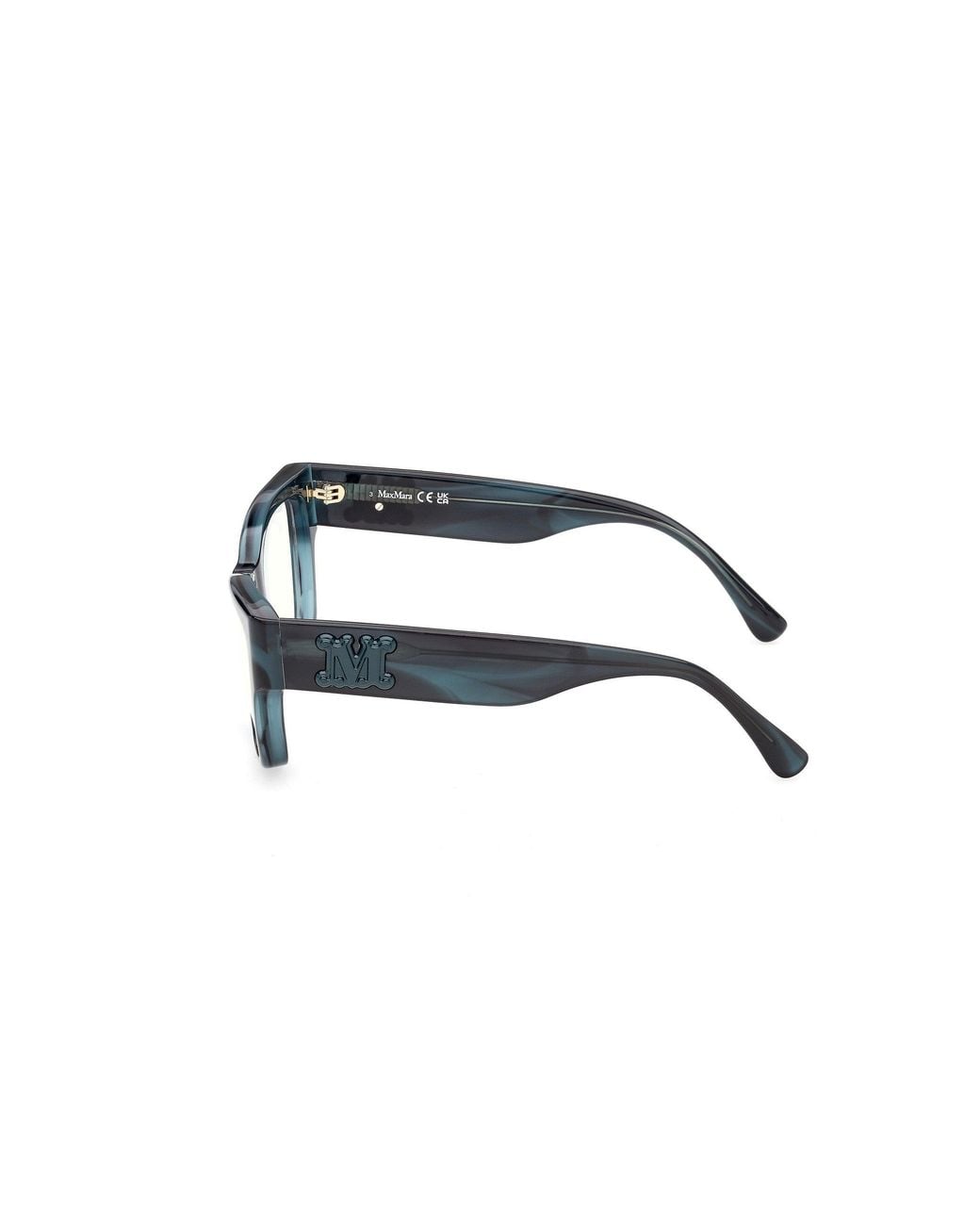 Max Mara Black Mm5251-B 64 Optical Frames Acetate Squared Normal