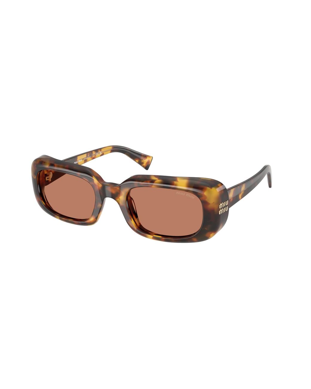 Miu Miu Black Mu B13S 14L90Q Sunglasses Acetate Squared Normal