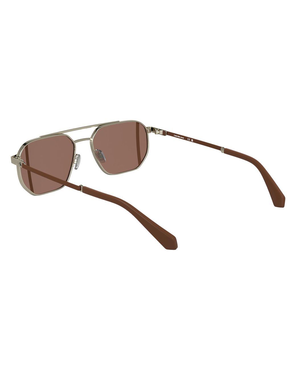 Calvin Klein Black Ckj25202S 718 Sunglasses Metal Squared Normal