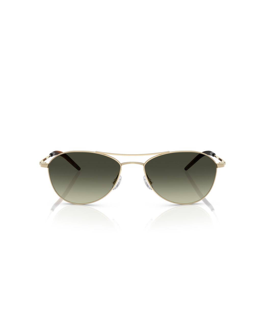 Oliver Peoples Black Ov1358S Aero Ii 5035Bh Sunglasses Steel G15 Pilot Normal