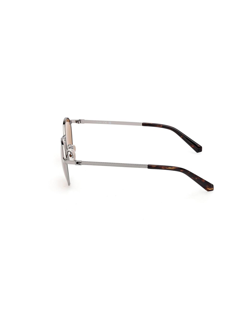 Guess Black Gu00272 08E Sunglasses Metal Round Normal for men