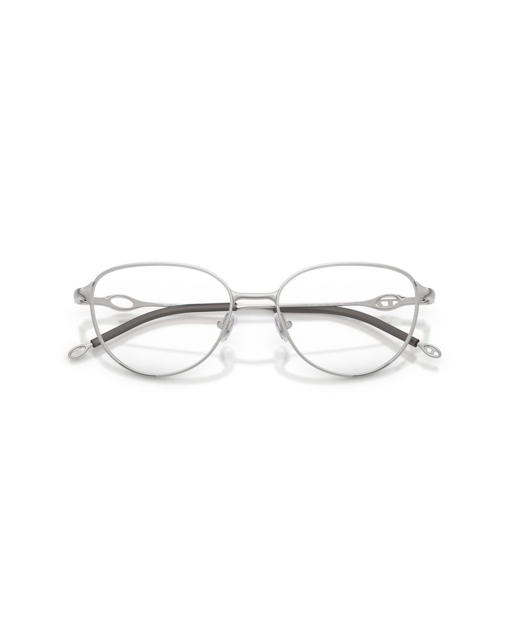 DIESEL Black Dl5003 1001 Optical Frames Metal Round Normal