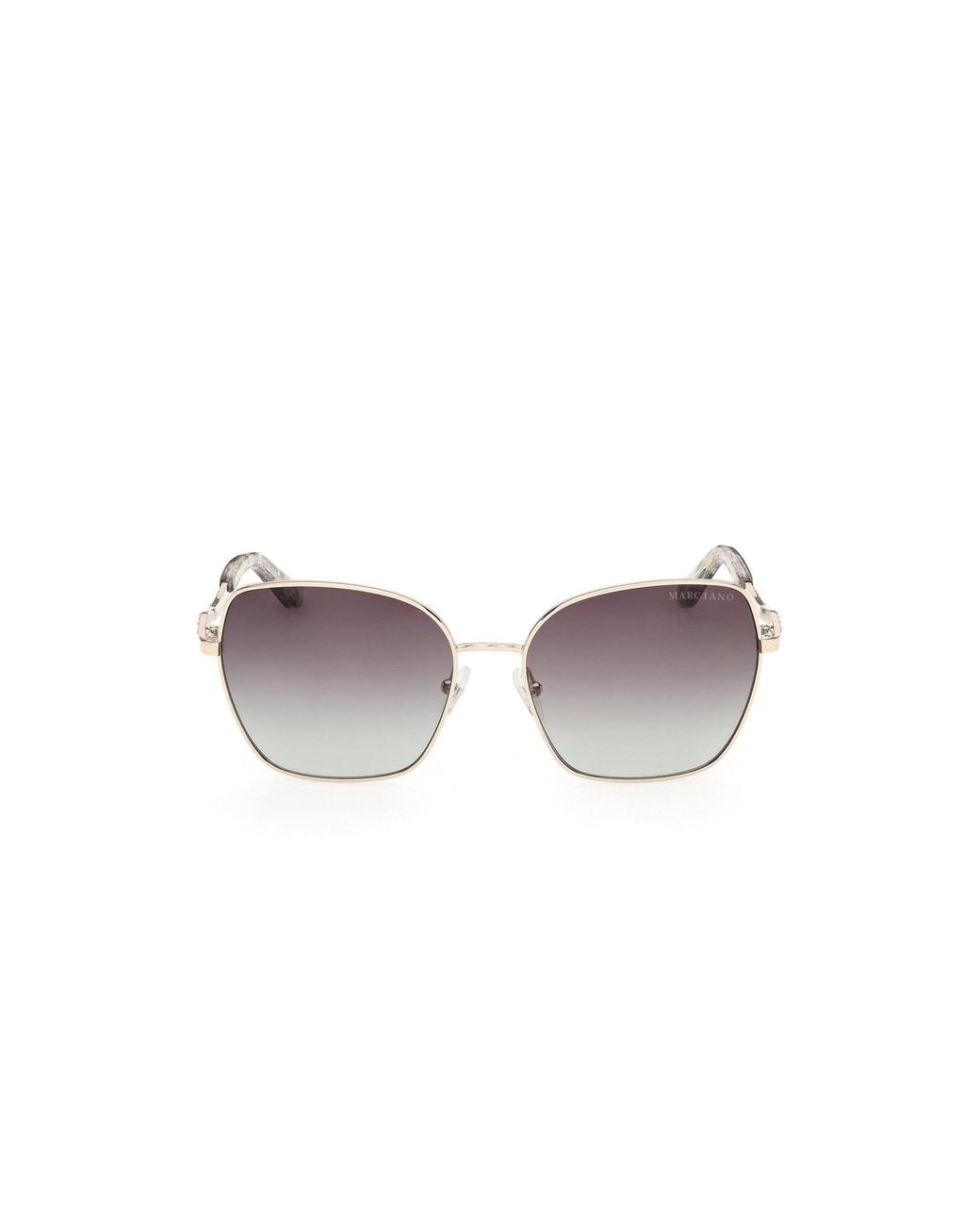 Guess Black Gm00047 32P Sunglasses Metal Squared Normal