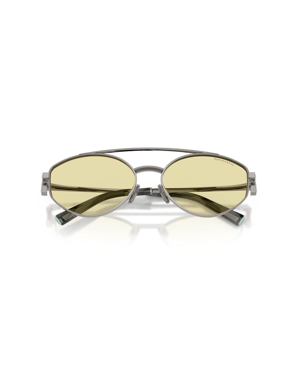 Tiffany & Co Black Tf3125 6003M4 Sunglasses Metal Round Photochromic