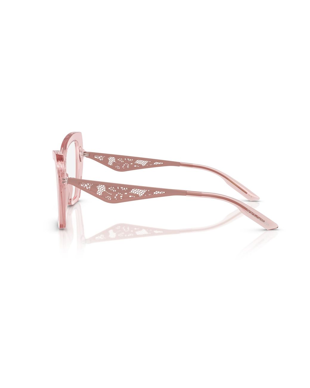 Dolce & Gabbana Black Dg3409 3226 Optical Frames Acetate Transparent Cat Eye Normal