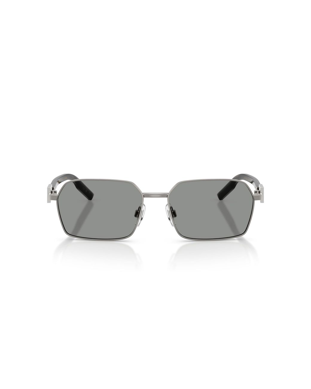 Dolce & Gabbana Black Dg2316 04/1 Sunglasses Metal Squared Normal for men