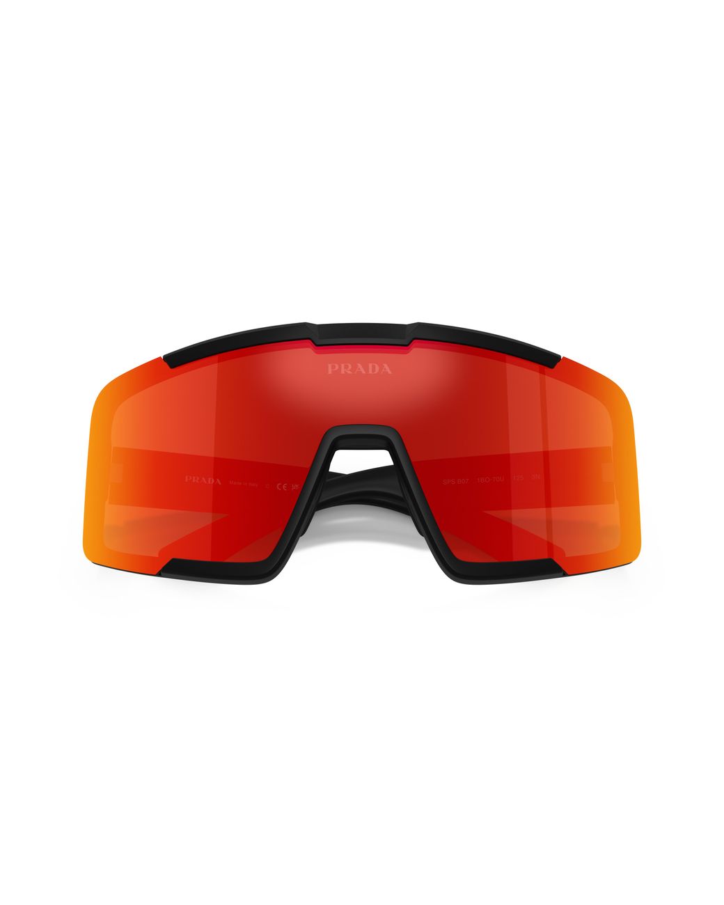 Prada Linea Rossa Red Ps B07S 1Bo70U Sunglasses Injected Geometric Normal for men