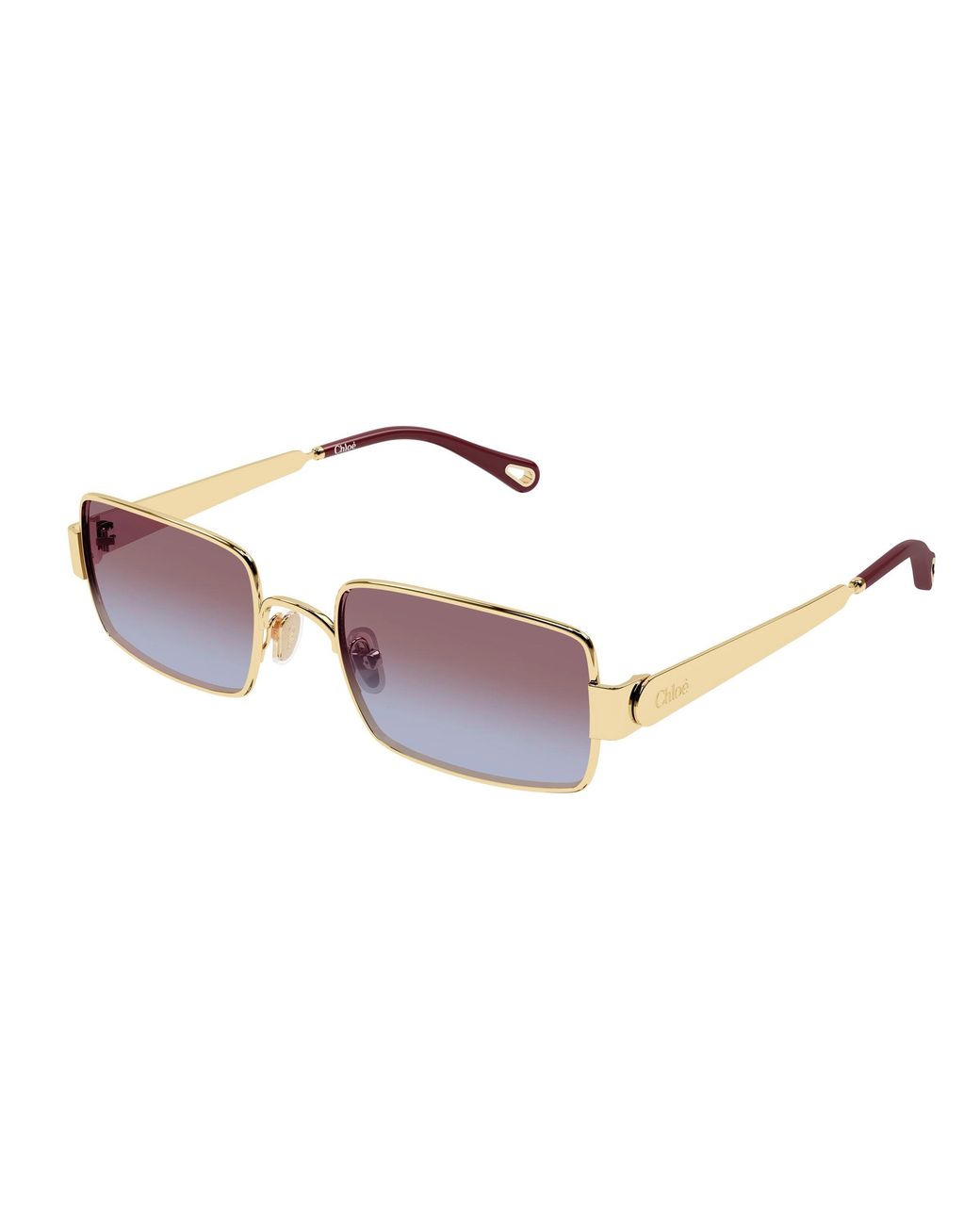 Chloé Black Ch0354S 004 Sunglasses Metal Squared
