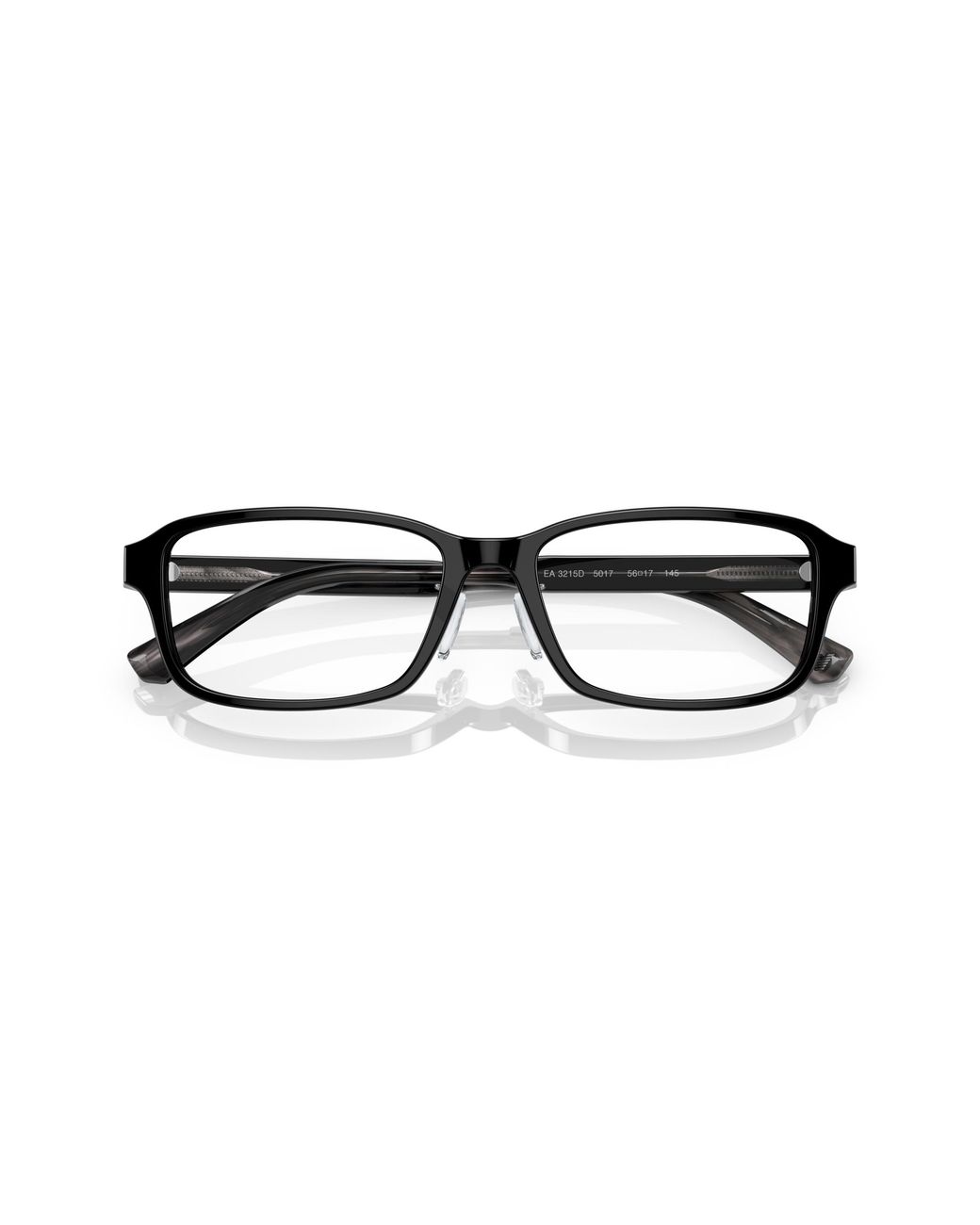 Emporio Armani Black Ea3215D 5017 Optical Frames Acetate Pillow Normal for men