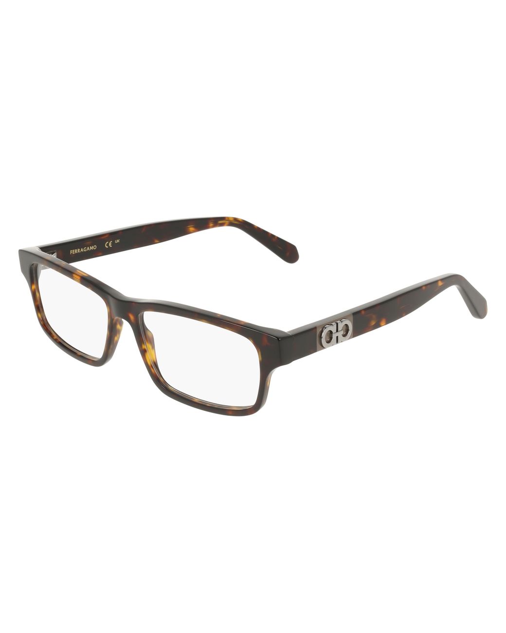 Ferragamo Black Sf3061 242 Optical Frames Acetate Squared Normal for men