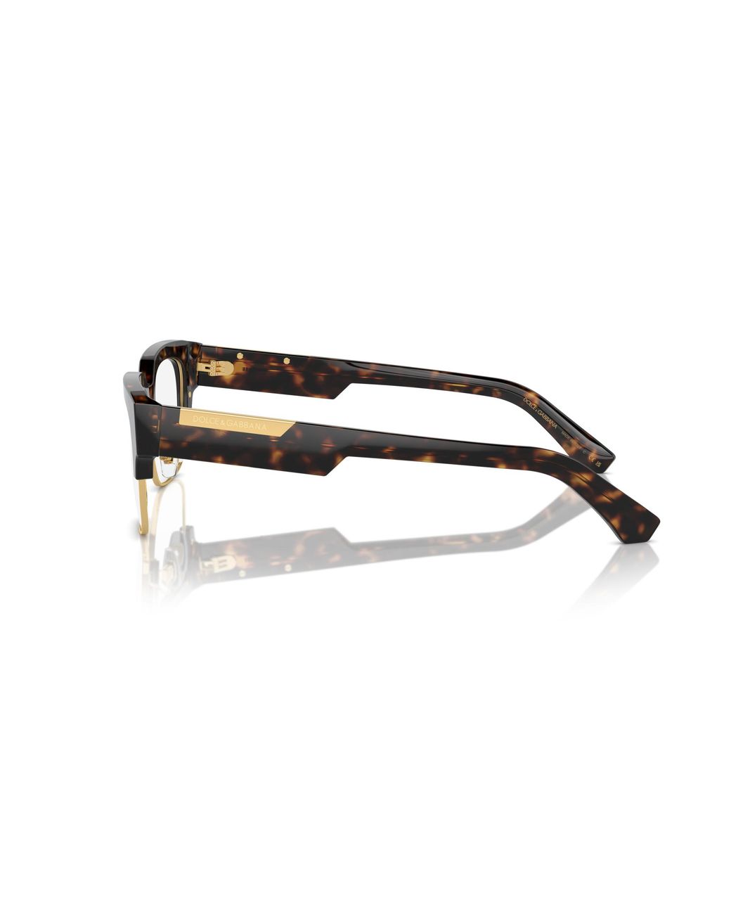 Dolce & Gabbana Black Dg3388 502 Optical Frames Acetate Transparent Squared Normal for men