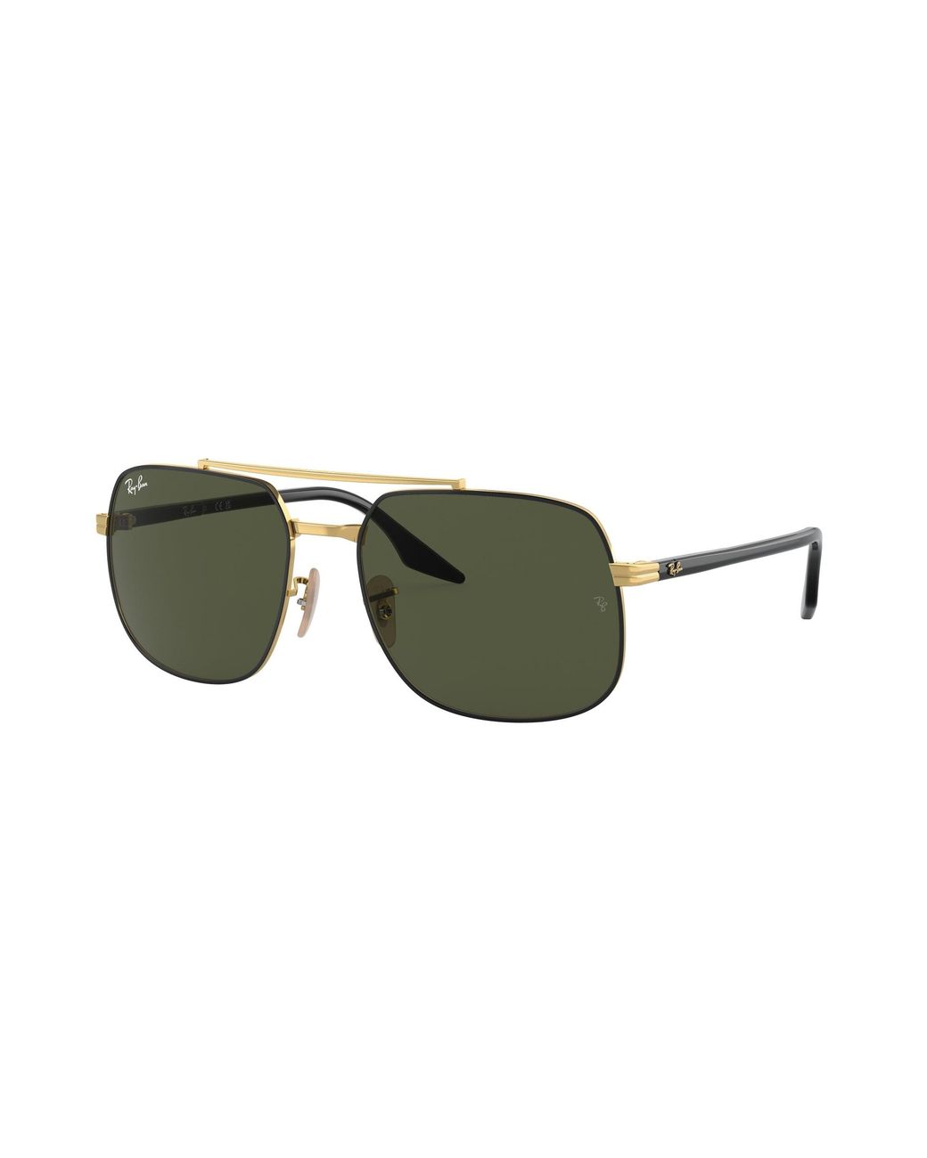 Ray-Ban Black Rb3699 Sunglasses Frame Green Lenses