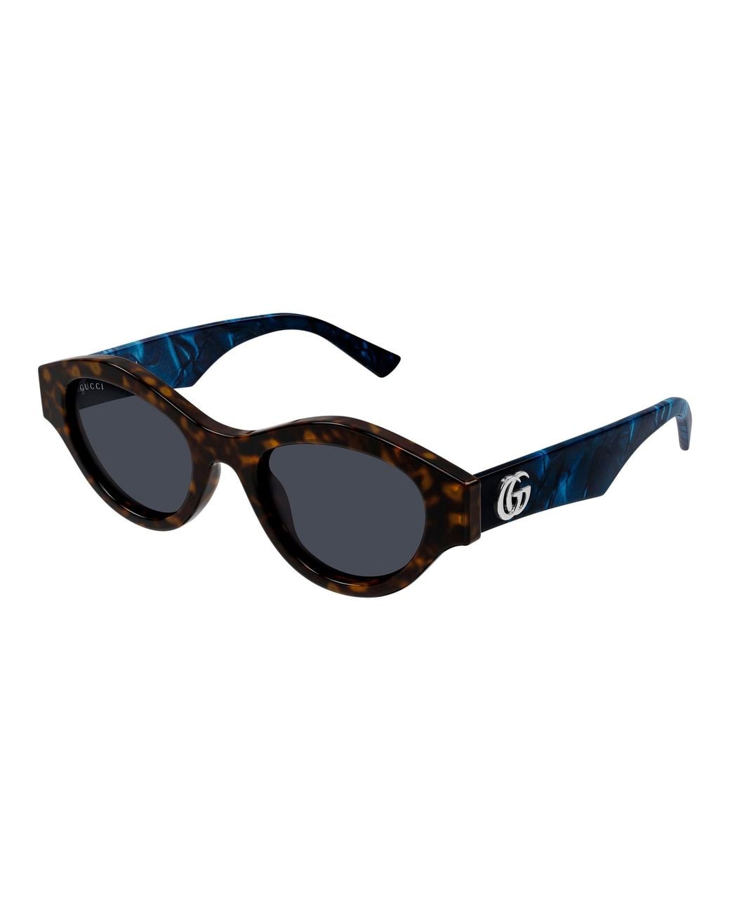 Gucci Black Gg2207S 005 Sunglasses Acetate Cat Eye