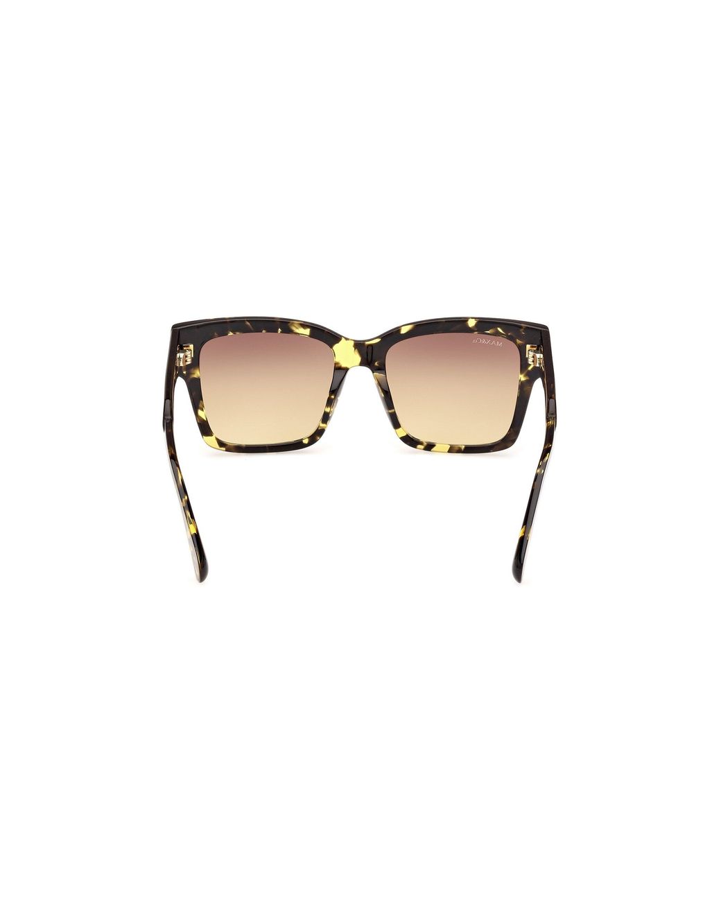 MAX&Co. Black Mo0094 55F Sunglasses Acetate Squared Normal