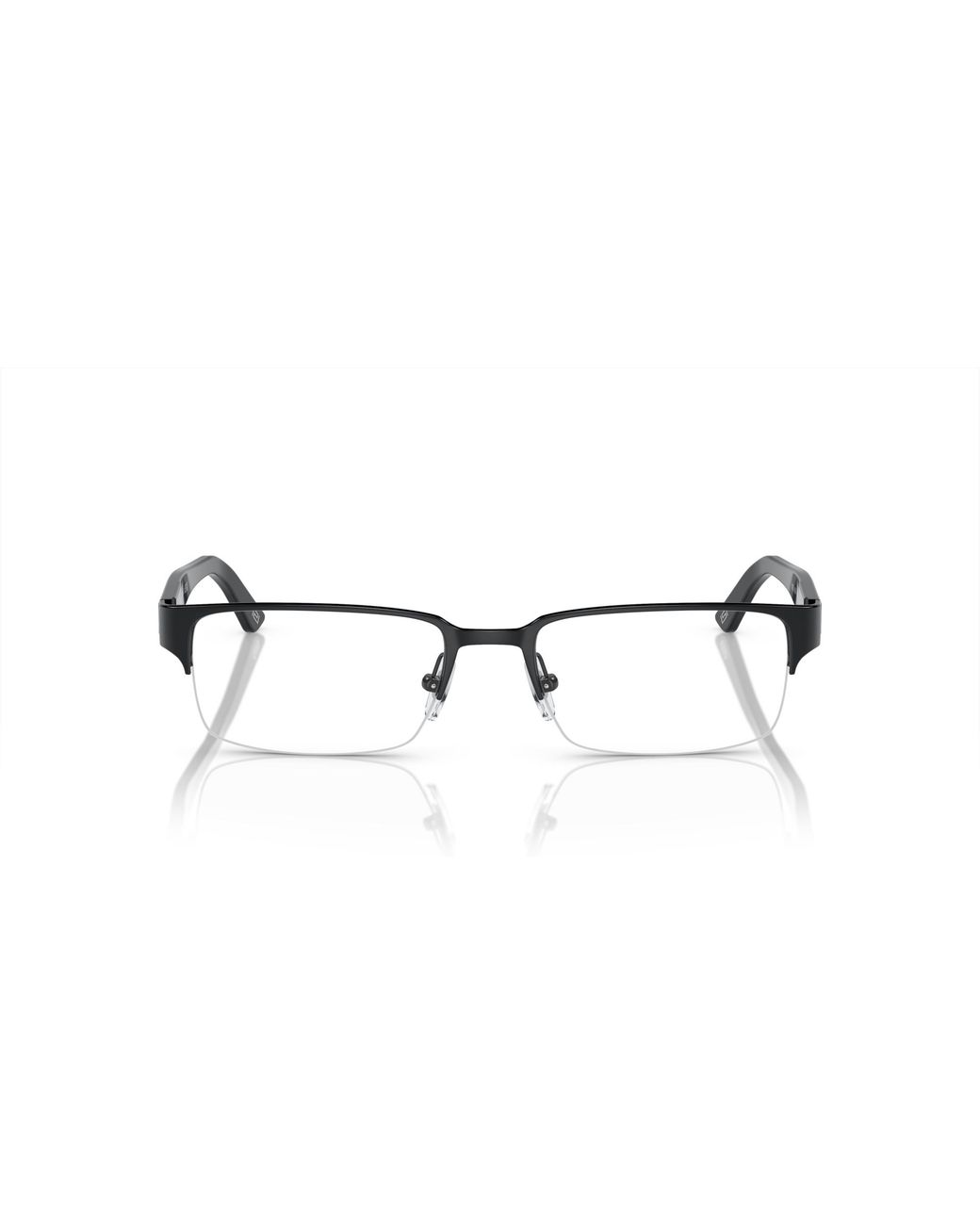 Versace Black Ve1184 1269 Optical Frames Metal Squared Normal for men