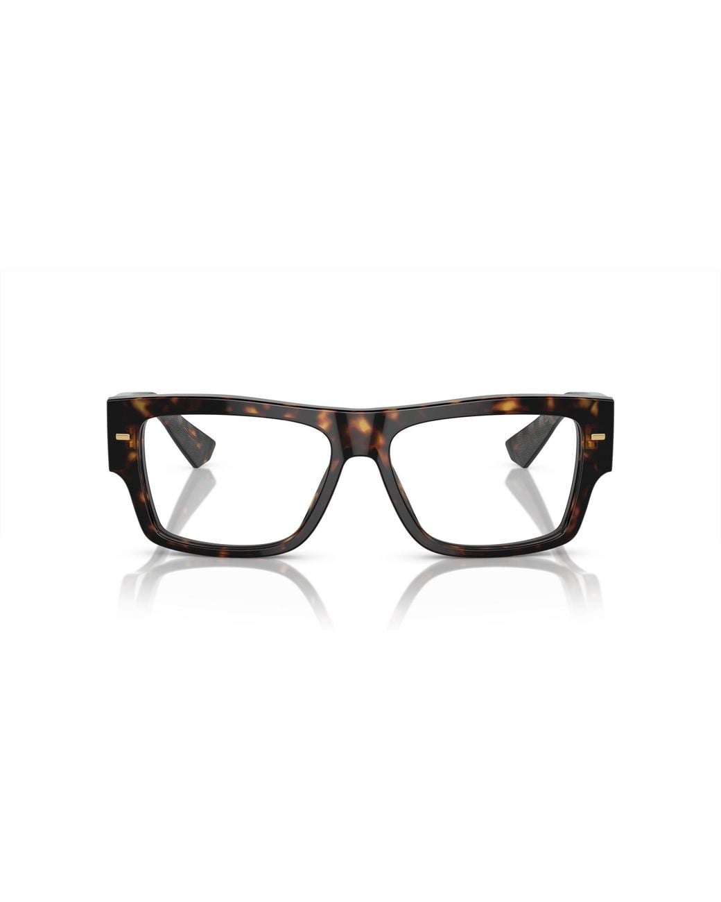 Dolce & Gabbana Black Dg3379 502 Optical Frames Acetate Transparent Squared Normal for men