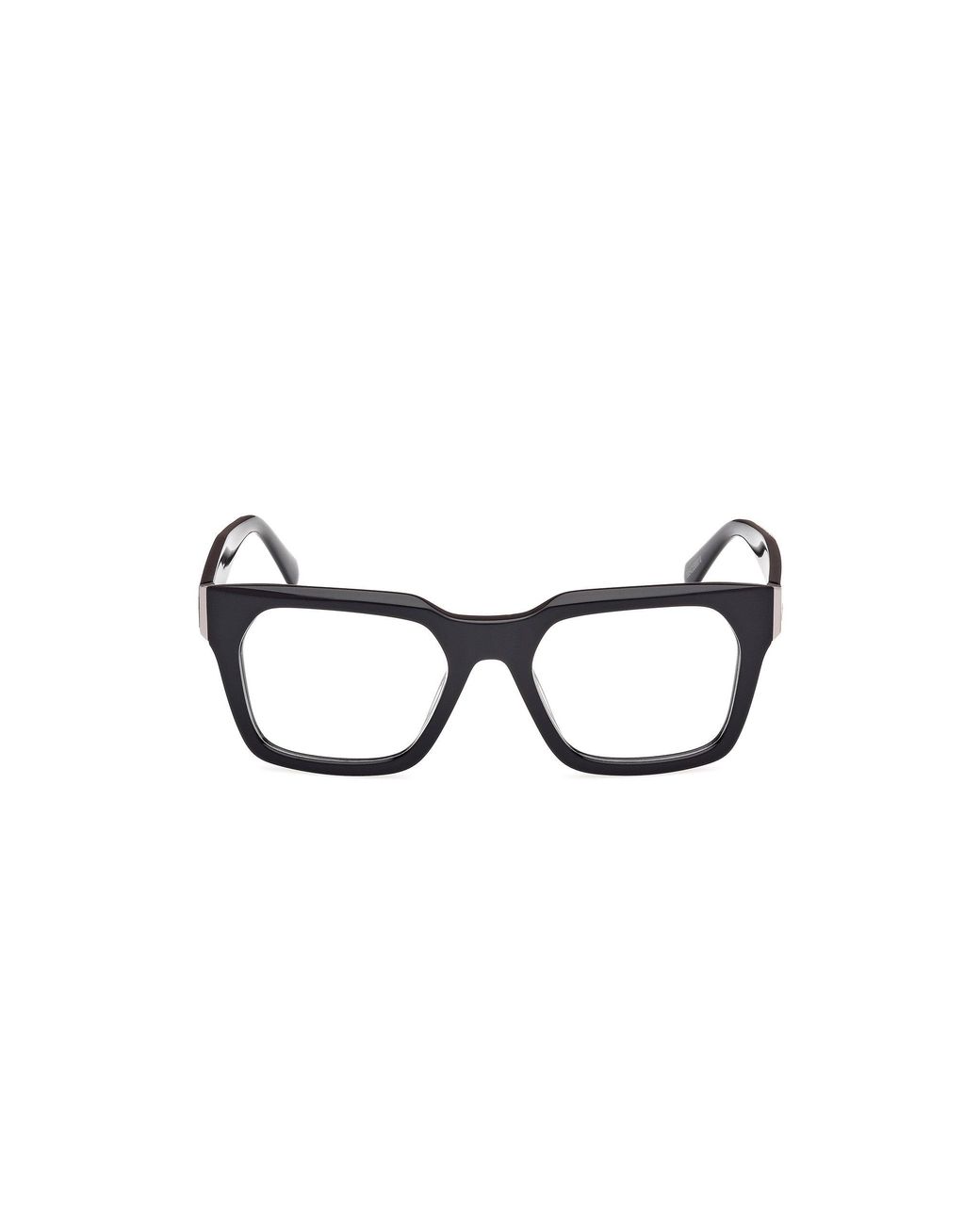 Guess Black Gu50188 001 Optical Frames Acetate Squared Normal for men