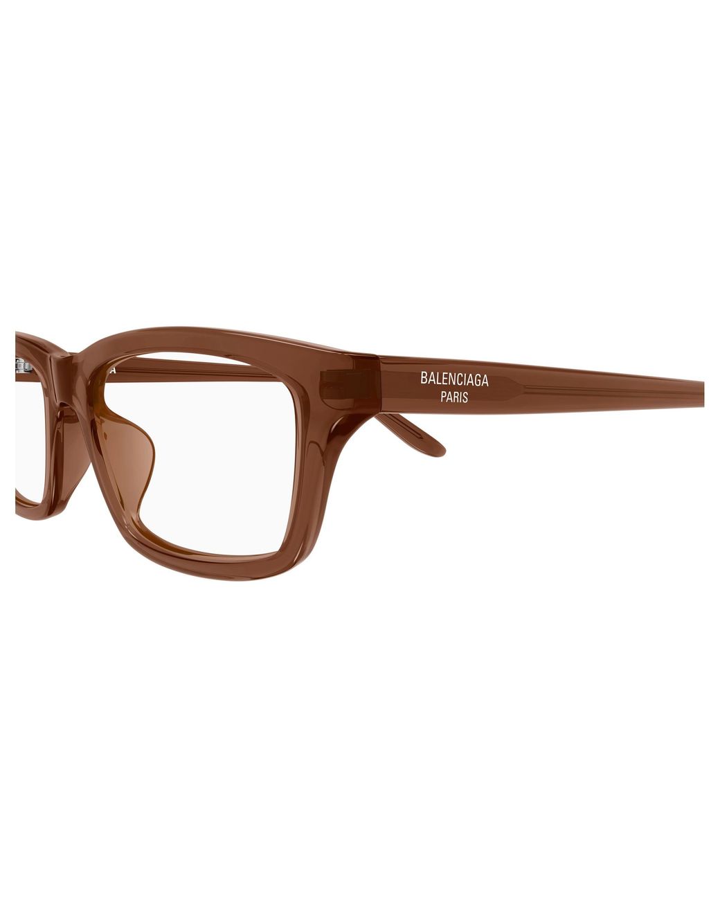 Balenciaga Black Bb0439O 006 Optical Frames Acetate Transparent Squared for men