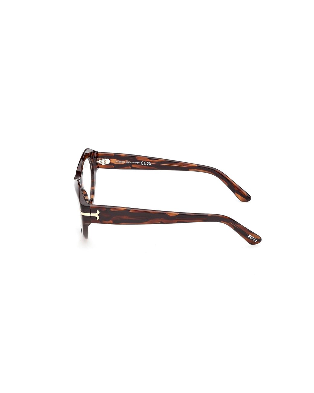 Emilio Pucci Black Ep5269 056 Optical Frames Acetate Cat Eye Normal