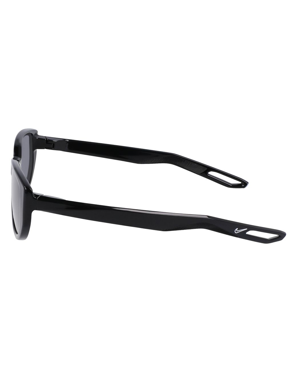 Nike Black 060 Sunglasses Injected Squared Normal Photochromatic