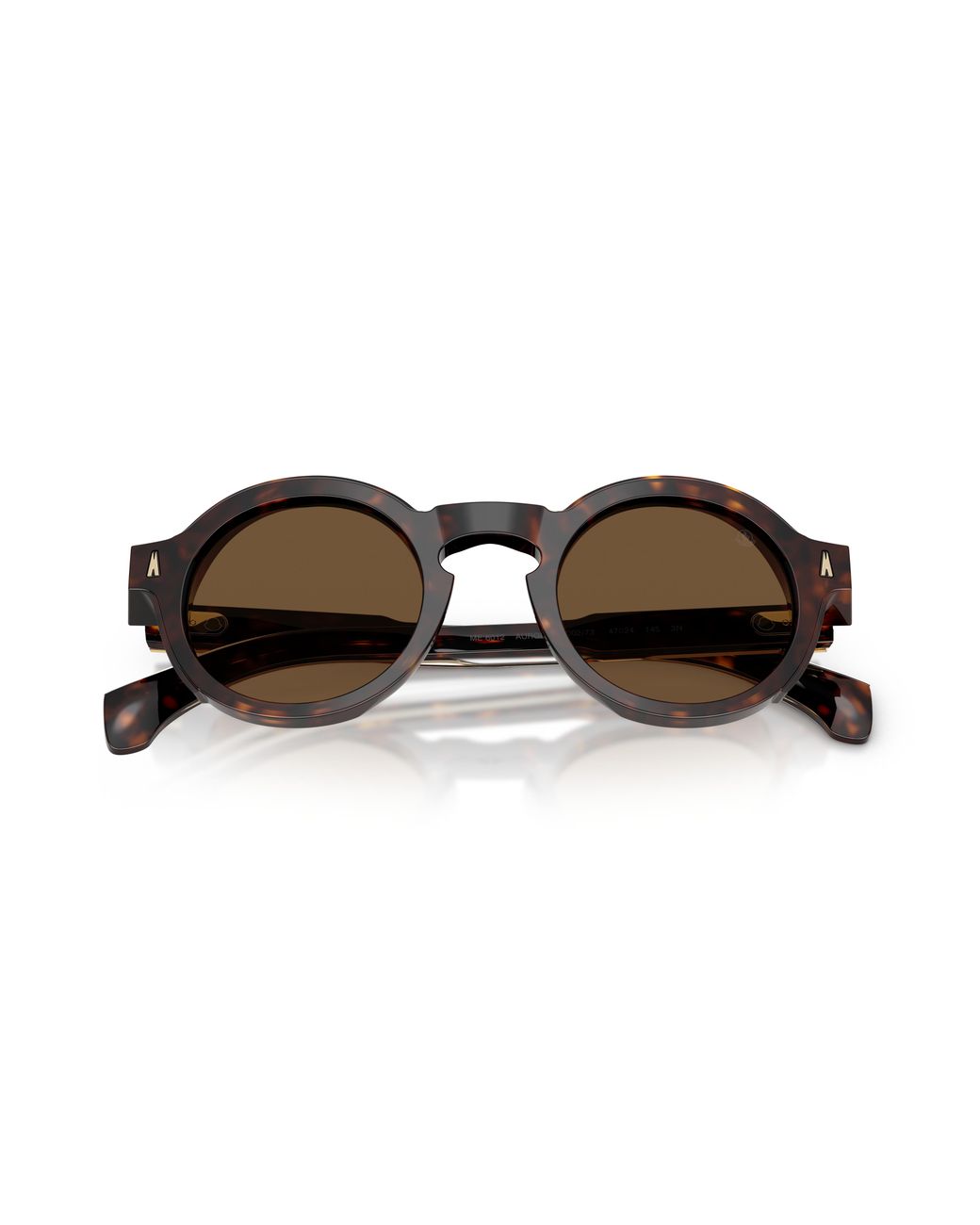 Moncler Black Me6012 Aurone 300273 Sunglasses Acetate Round Normal