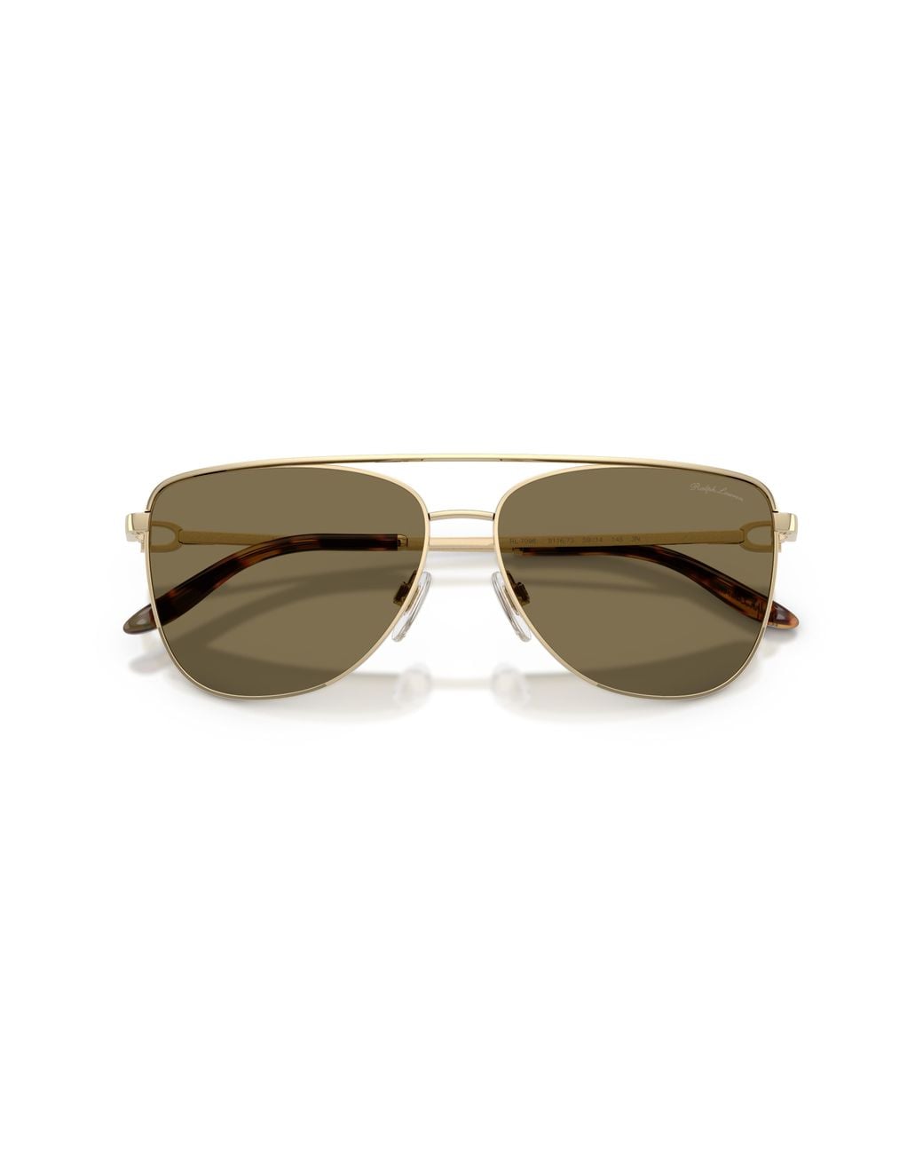 Ralph Lauren Black Rl7096 911673 Sunglasses Metal Pilot Normal