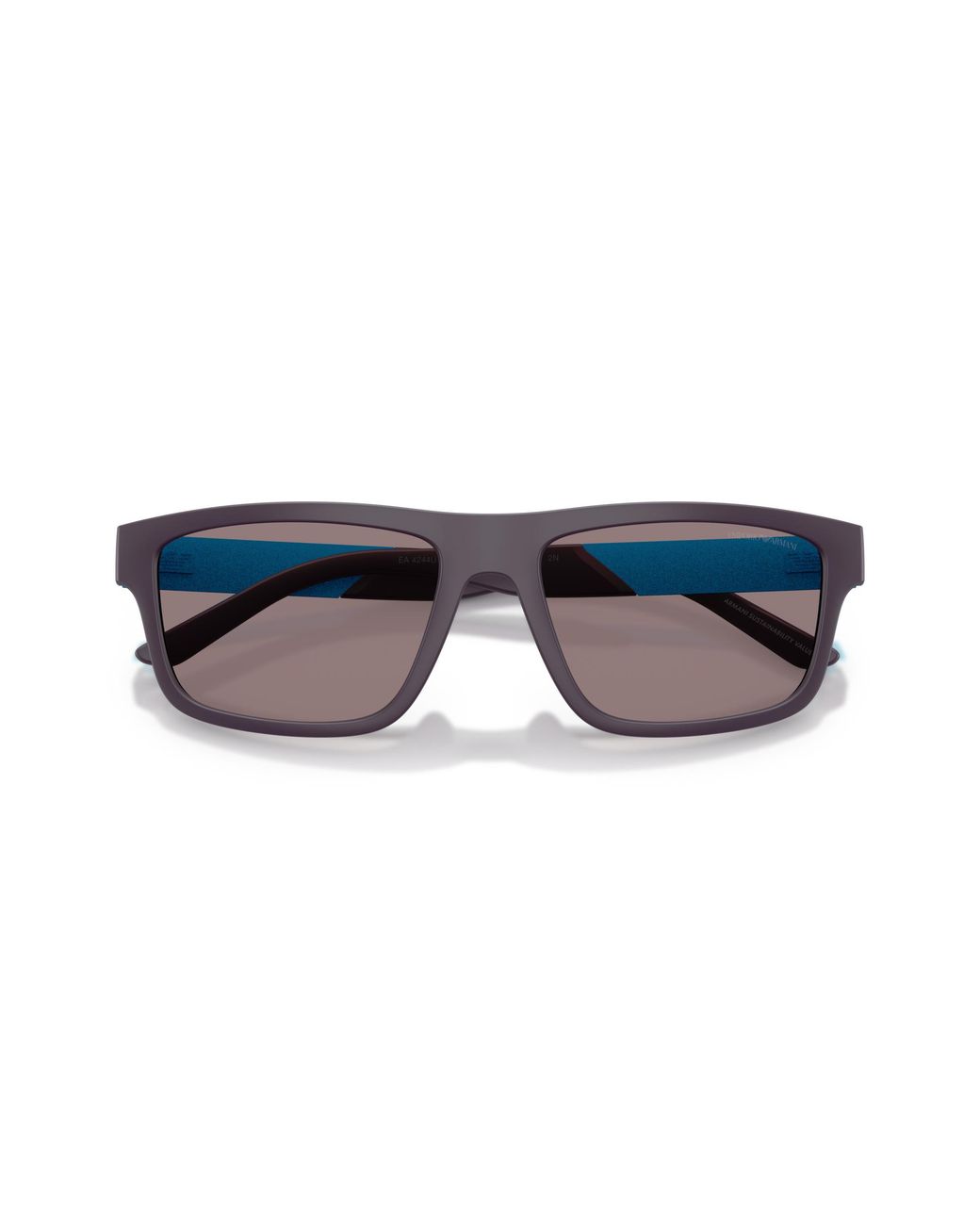 Emporio Armani Black Ea4244U 62427N Sunglasses Injected Squared Normal for men
