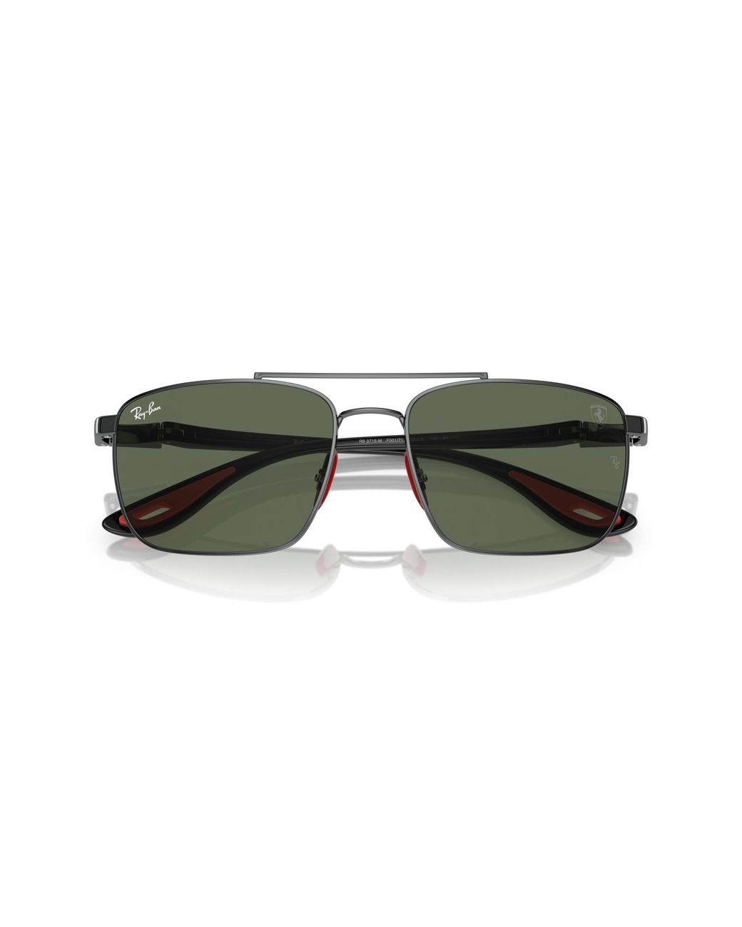 Ray-Ban Black S Rb3715m Scuderia Ferrari Collection Sunglasses for men