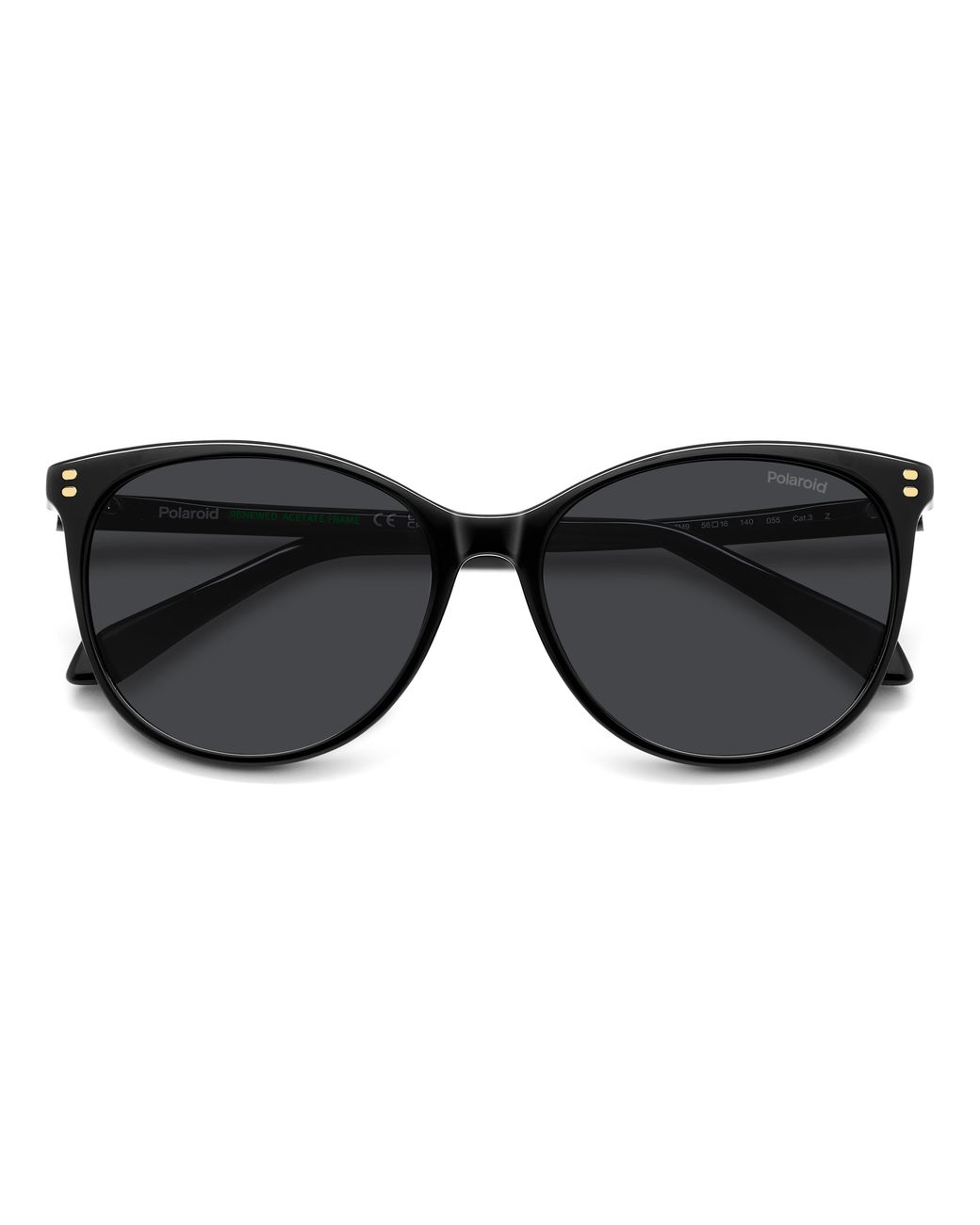 Polaroid Black Pld 4200/S/X 807/M9 Sunglasses Acetate Cat Eye Polarized